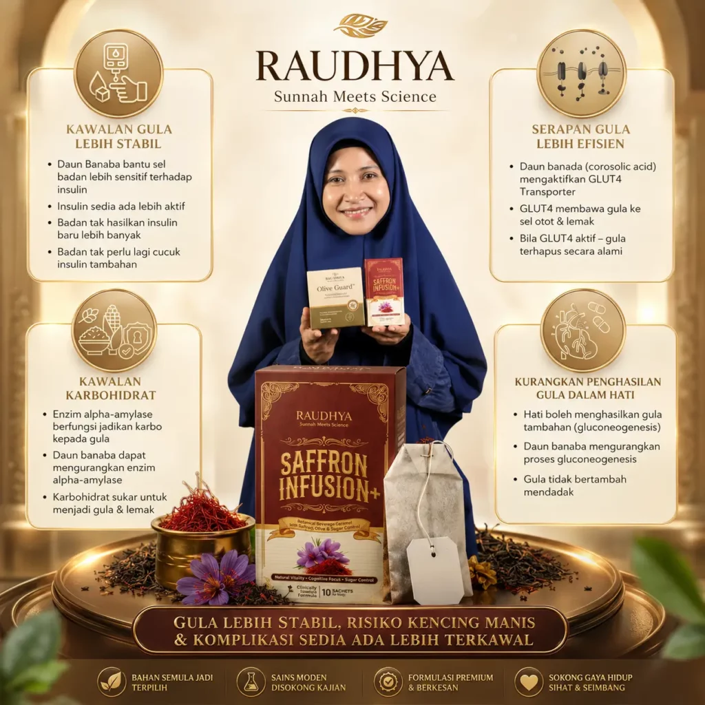 teh herba gula darah Malaysia
