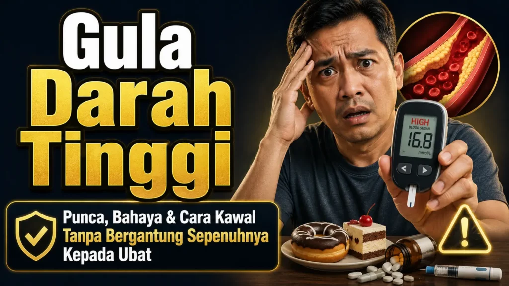 cara kawal gula darah tinggi