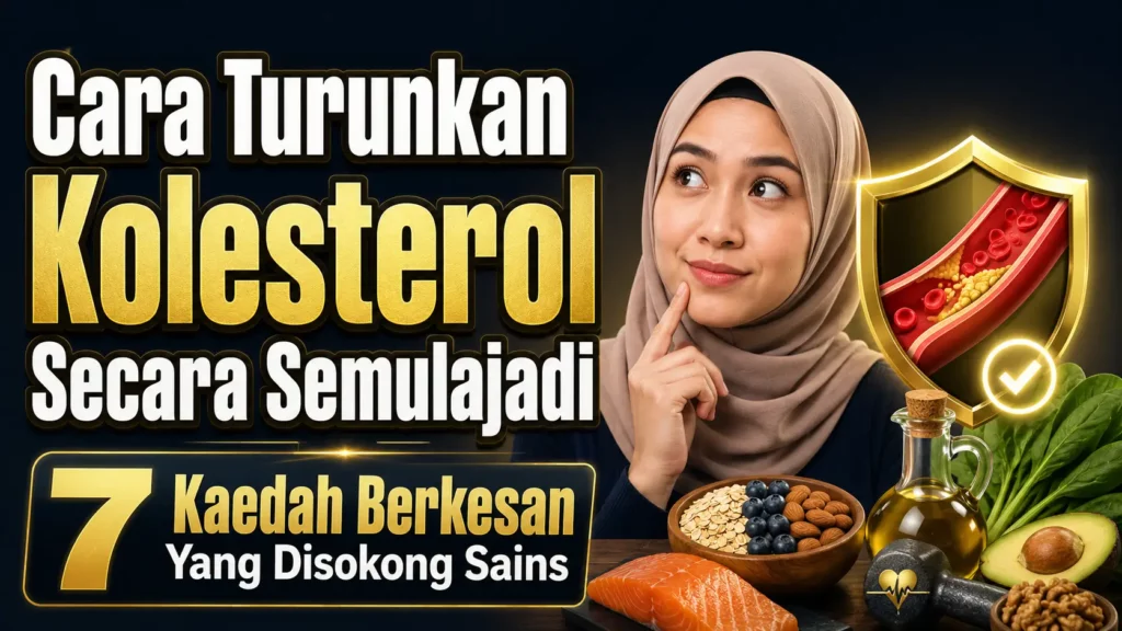 cara turunkan kolestrol