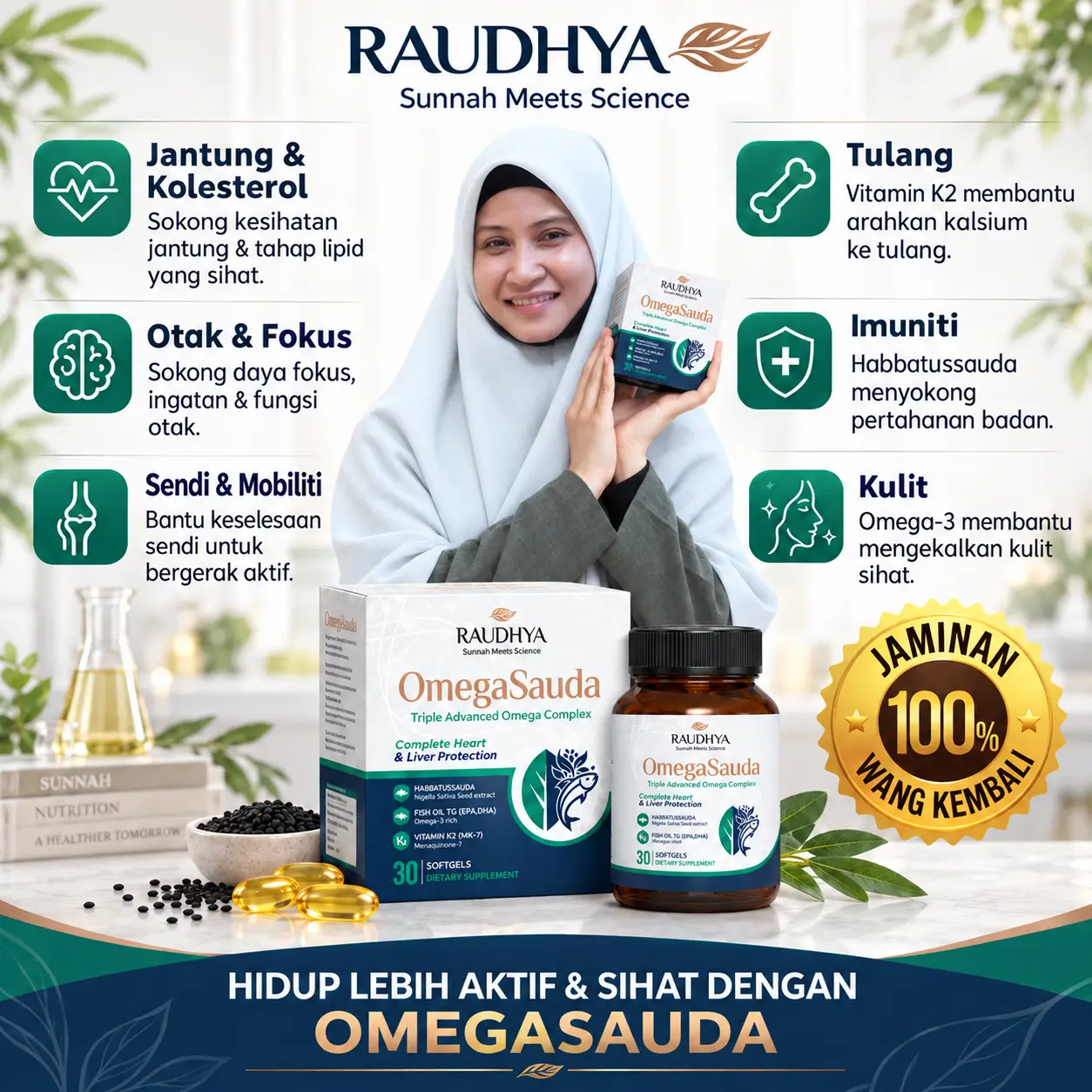 Bahan aktif OmegaSauda